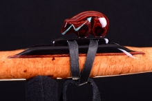 Maple Burl Native American Flute, Minor, Mid G-4, #H7B